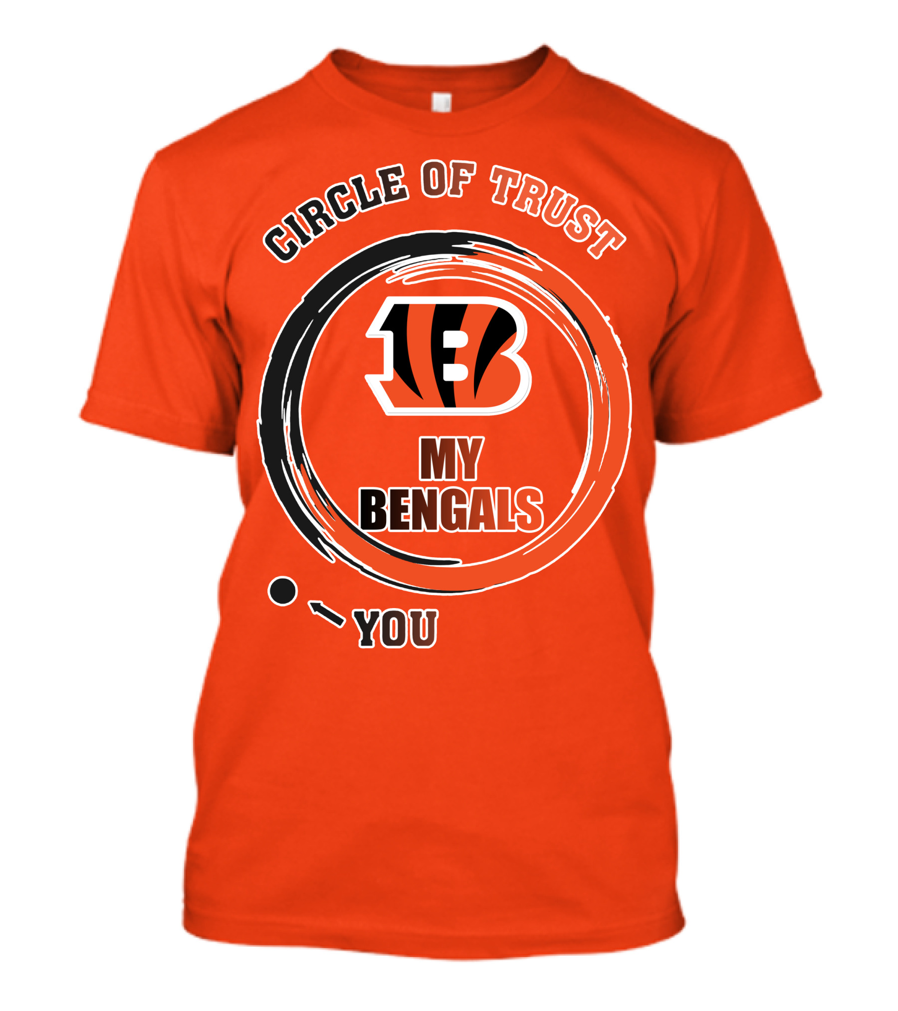Circle Of Trust My Bengals Cincinnati Bengals T-Shirt