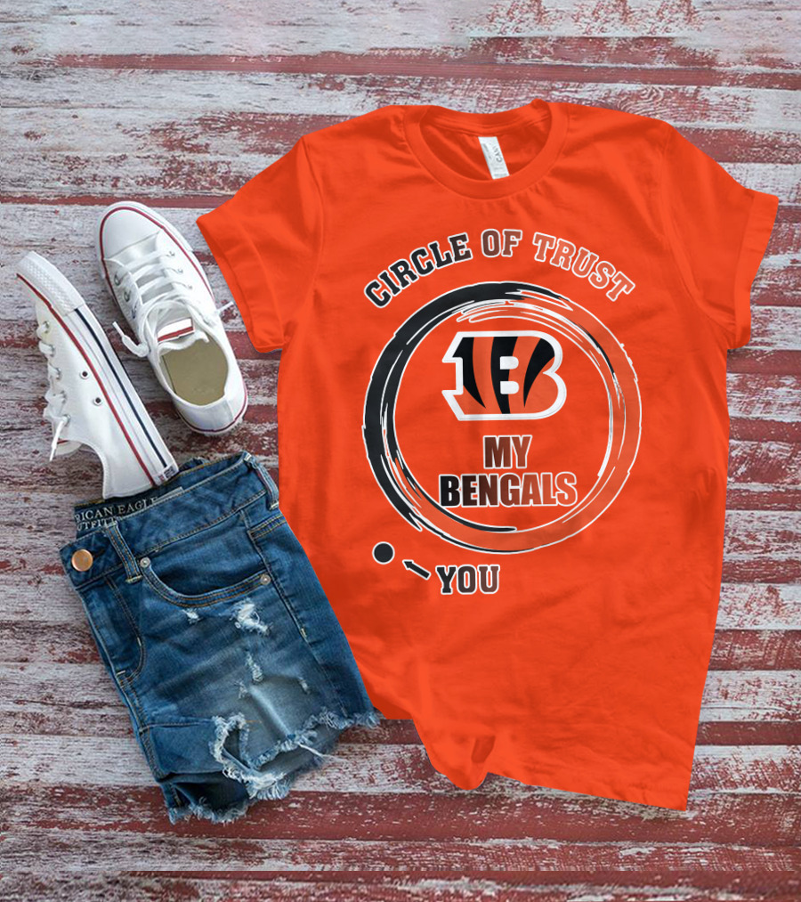 Circle Of Trust My Bengals Cincinnati Bengals T-Shirt