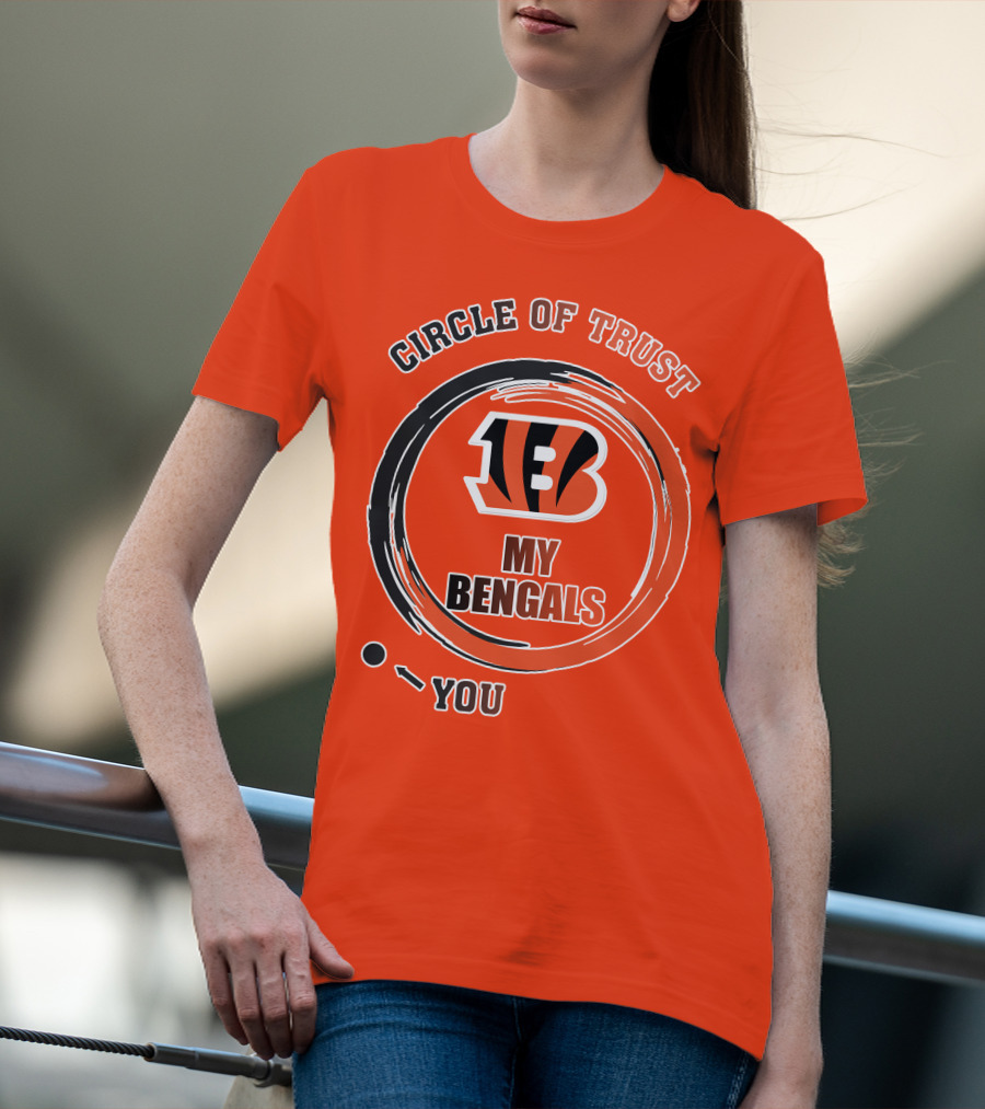Circle Of Trust My Bengals Cincinnati Bengals T-Shirt