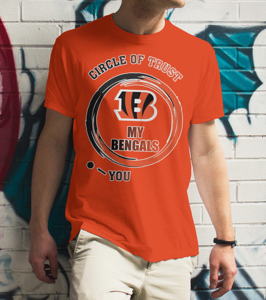 Circle Of Trust My Bengals Cincinnati Bengals T-Shirt