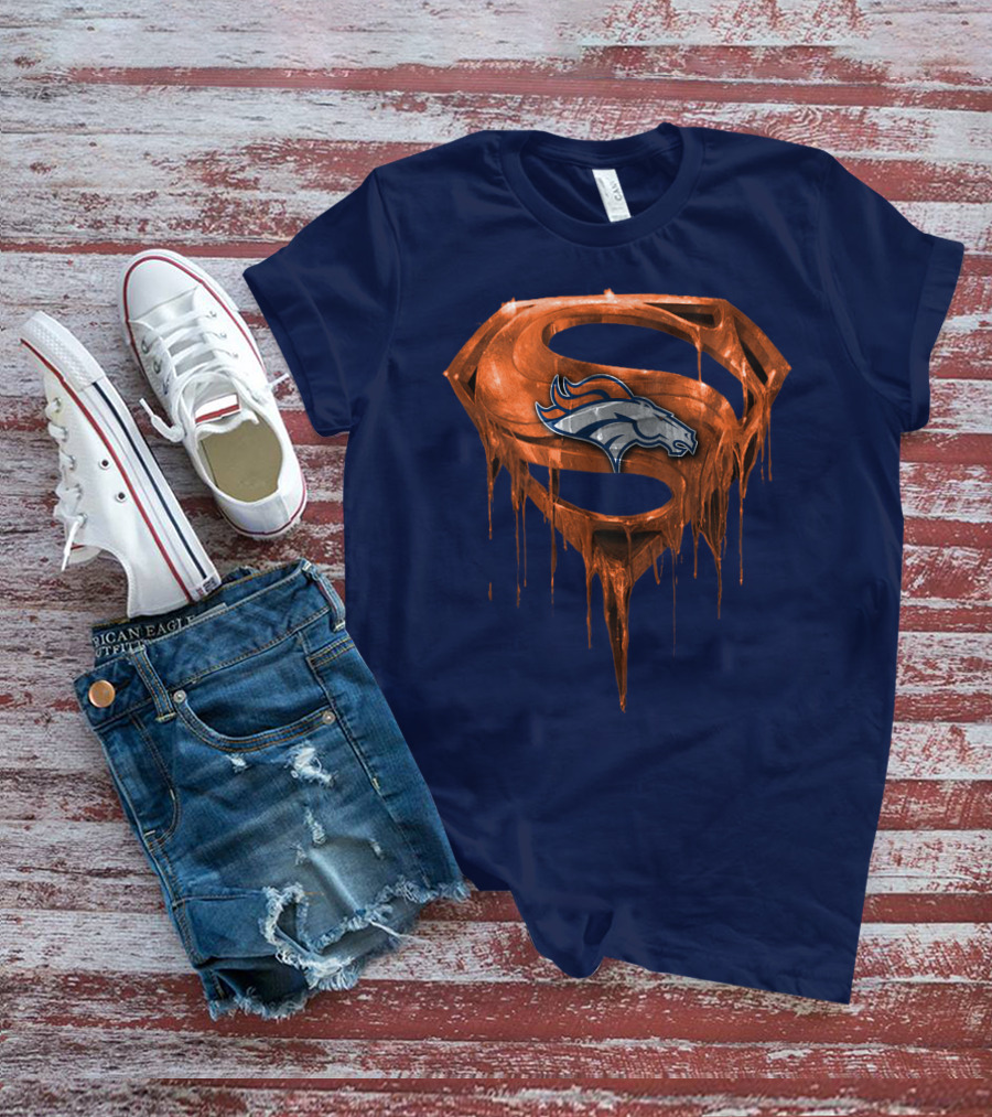 Superman Denver Broncos Fusion T-Shirt