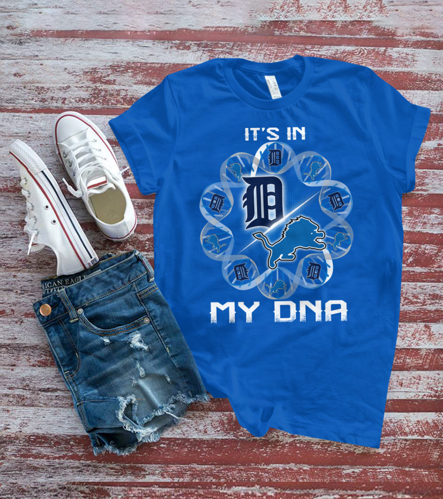 Detroit Lions It's In My Dna T-Shirt