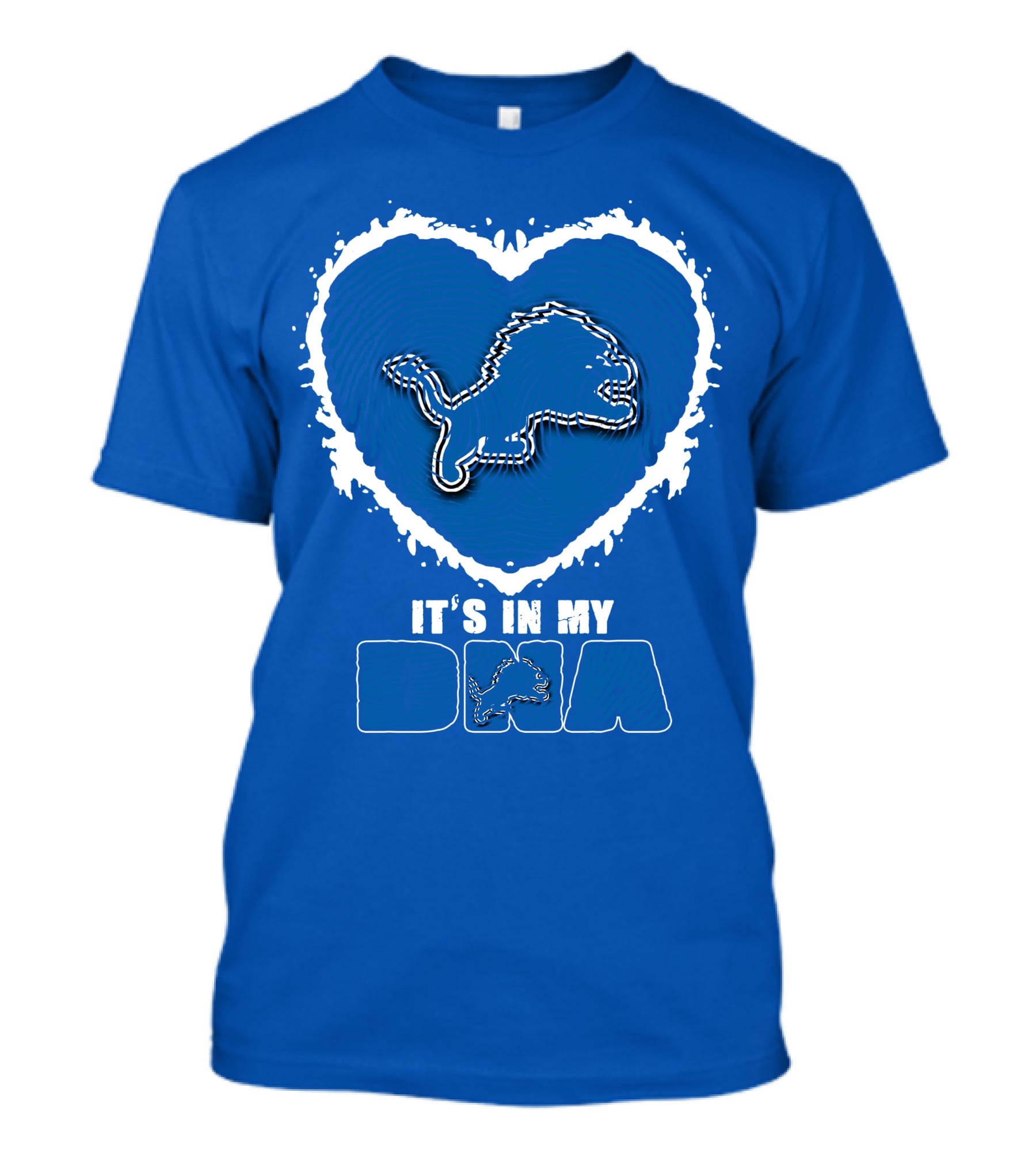 It’s In My Dna Heart Detroit Lions T-Shirt