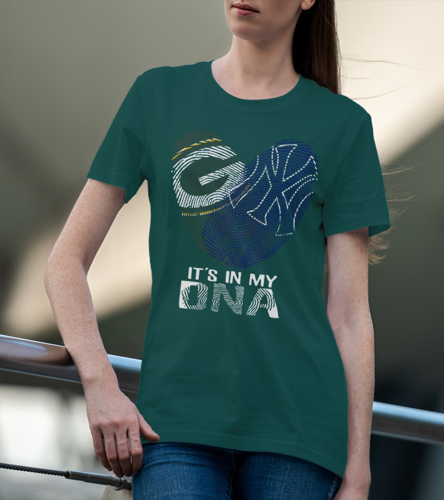 Green Bay Packers 40 It's In My Dna T-Shirt