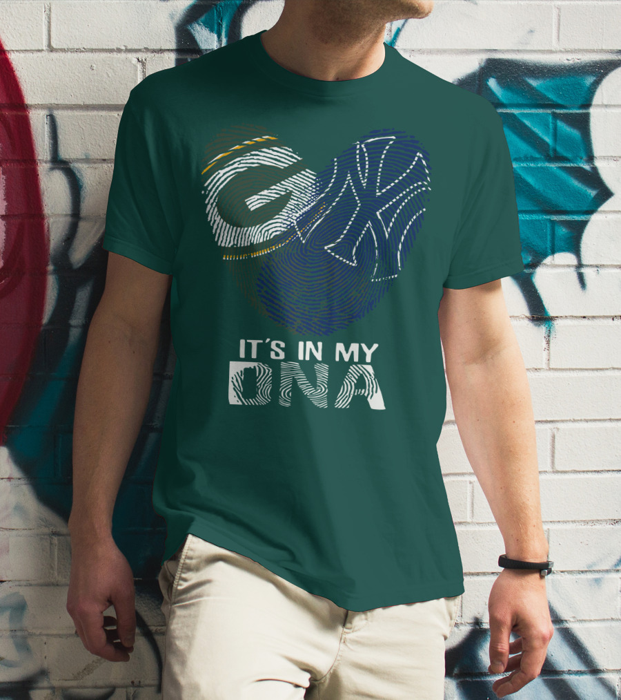 Green Bay Packers 40 It's In My Dna T-Shirt
