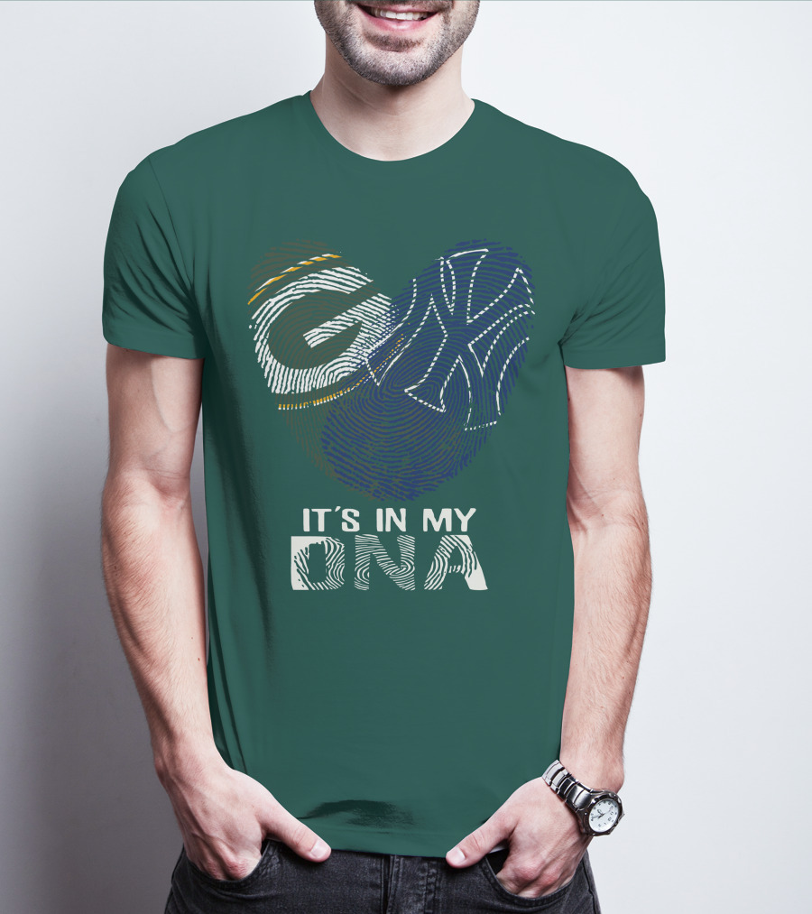 Green Bay Packers 40 It's In My Dna T-Shirt