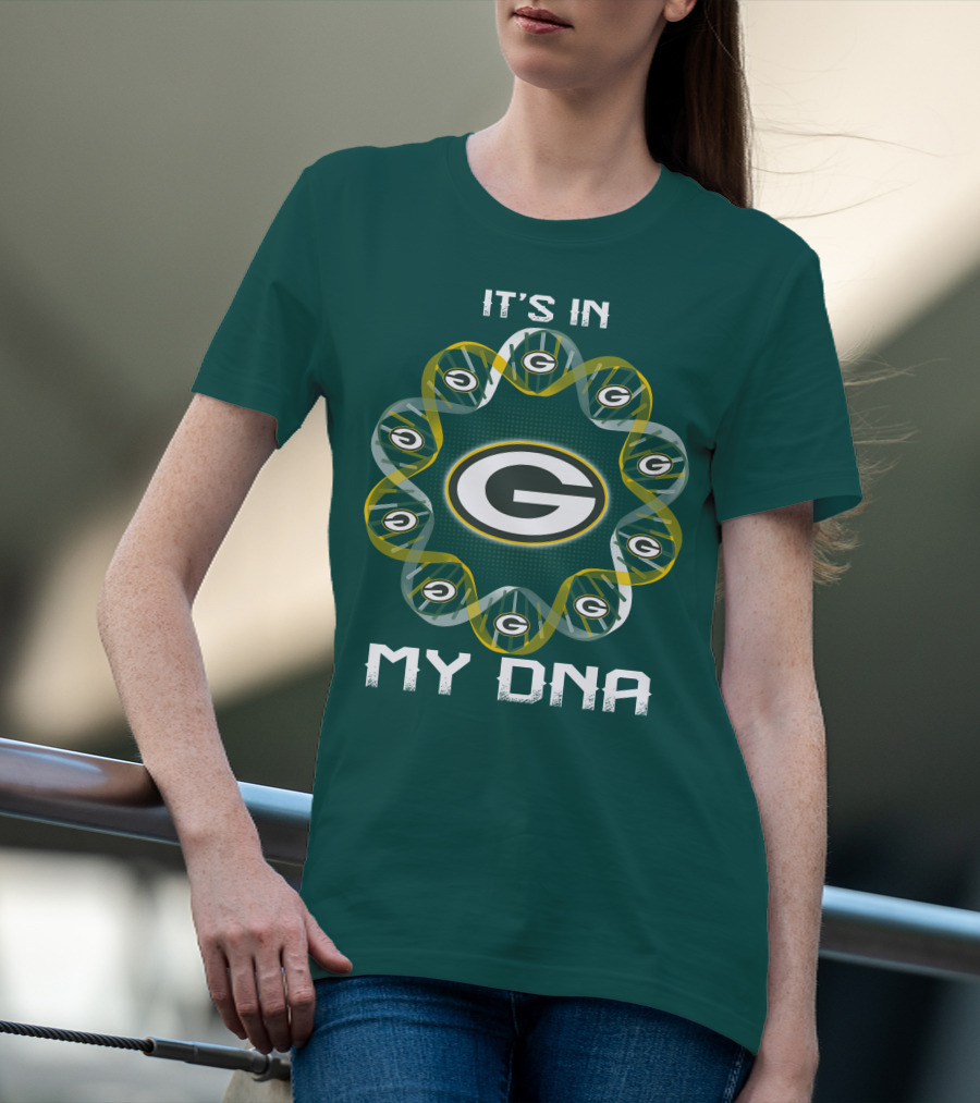 It's In My Dna Green Bay Packers T-Shirt