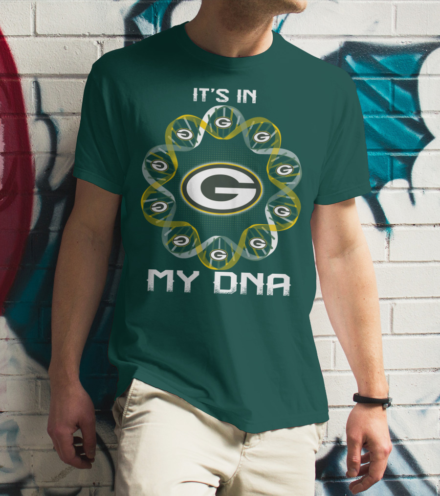 It's In My Dna Green Bay Packers T-Shirt