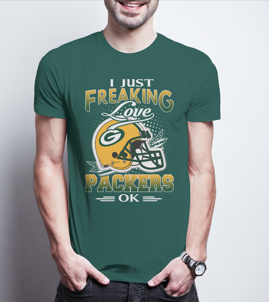 I Just Freaking Love Packers Ok T-Shirt