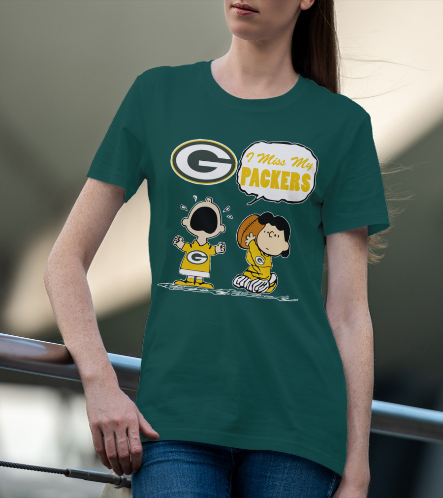 Green Bay Packers 09 I Miss My Packers T-Shirt