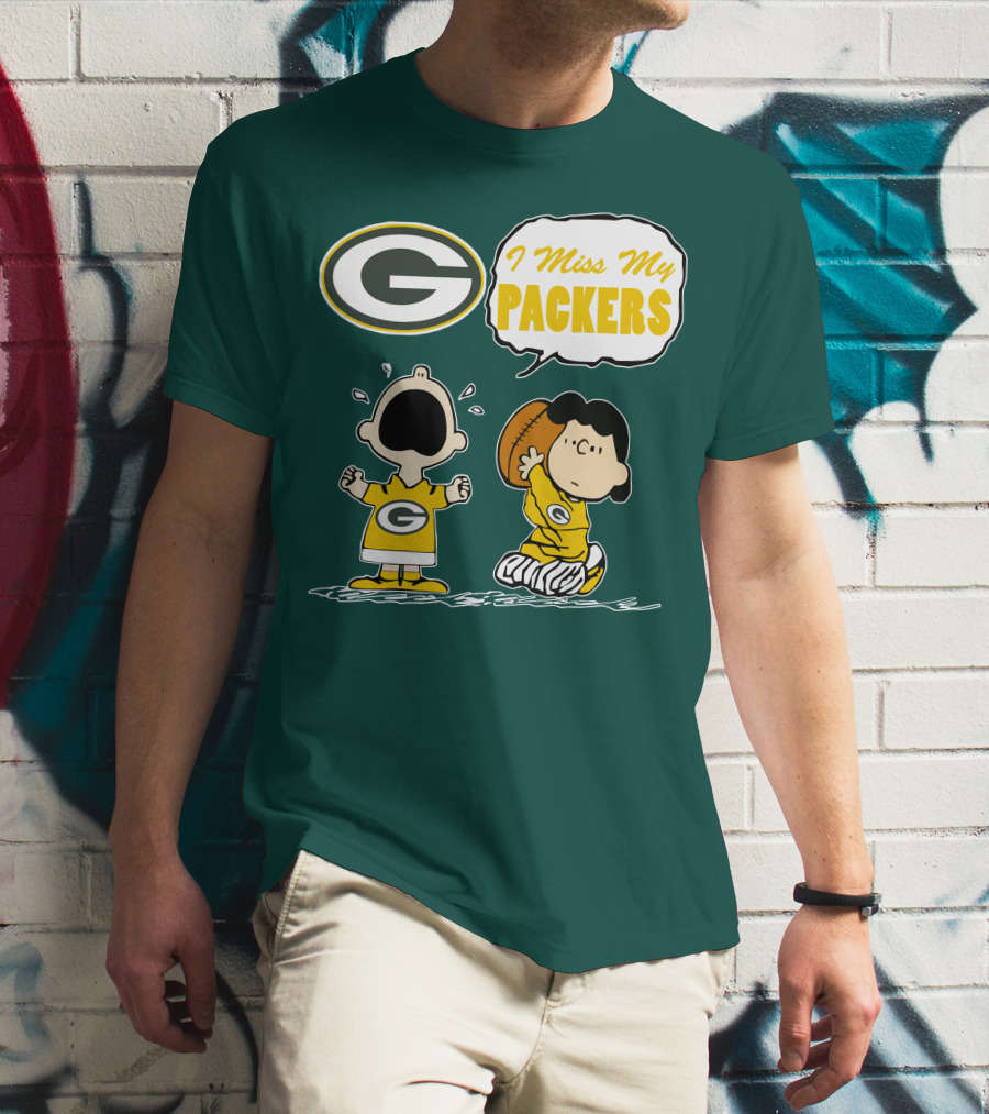 Green Bay Packers 09 I Miss My Packers T-Shirt