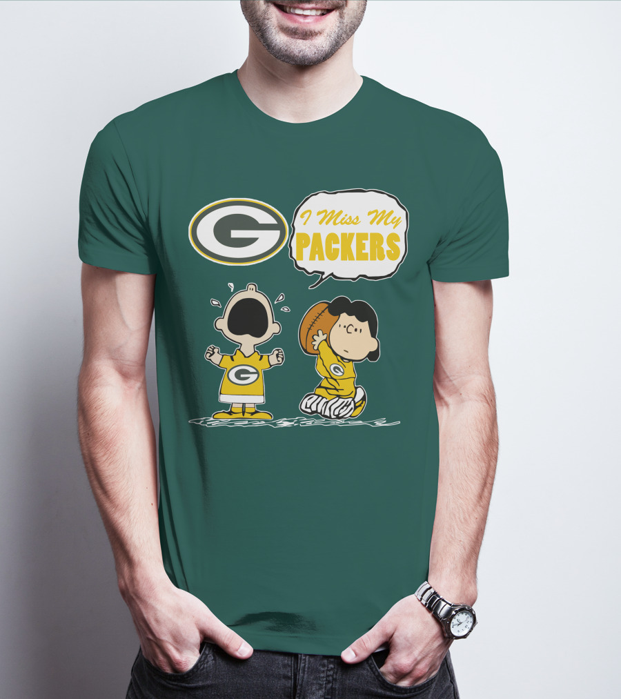 Green Bay Packers 09 I Miss My Packers T-Shirt