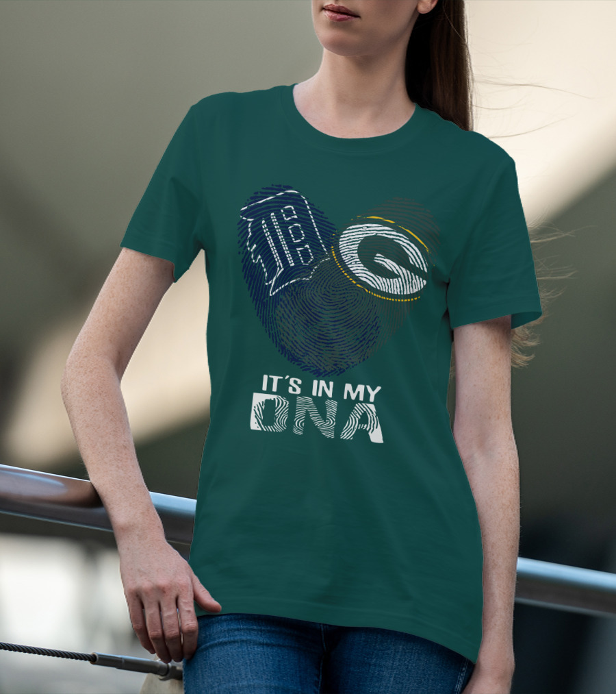 It's In My Dna Green Bay Packers 86 T-Shirt