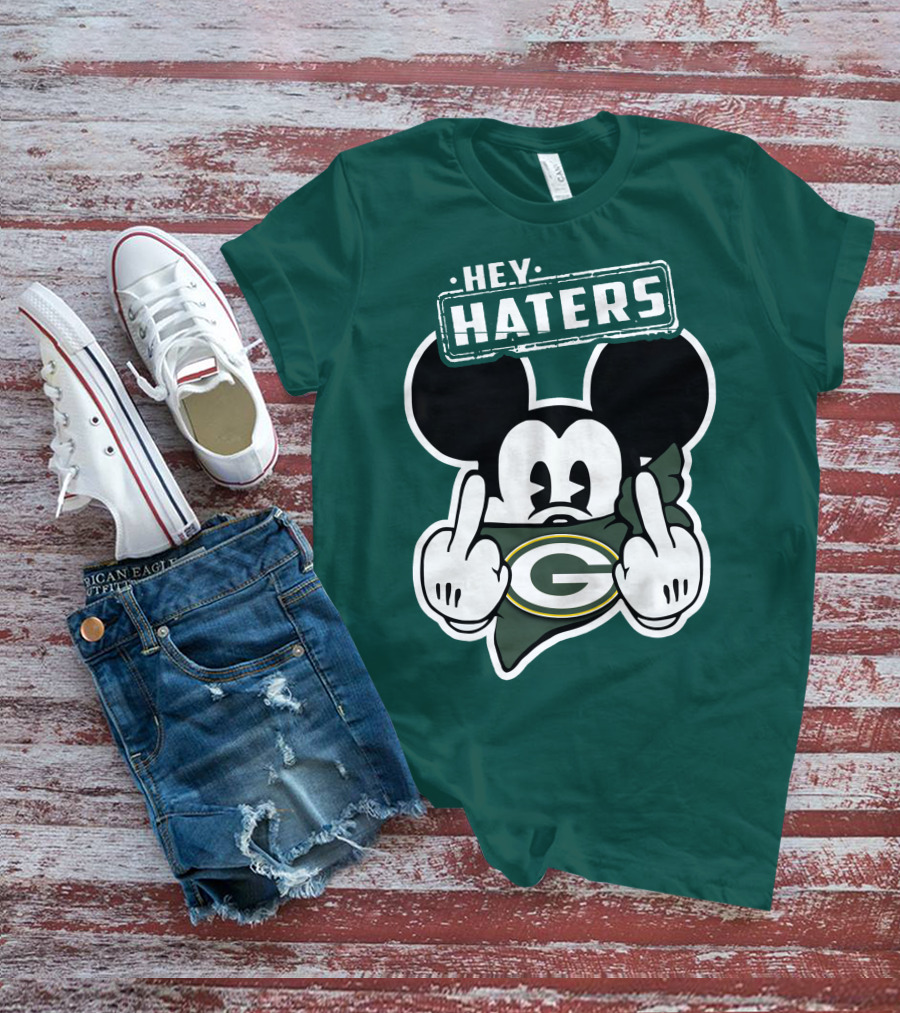 Hey Haters Mick Green Bay Packers T-Shirt