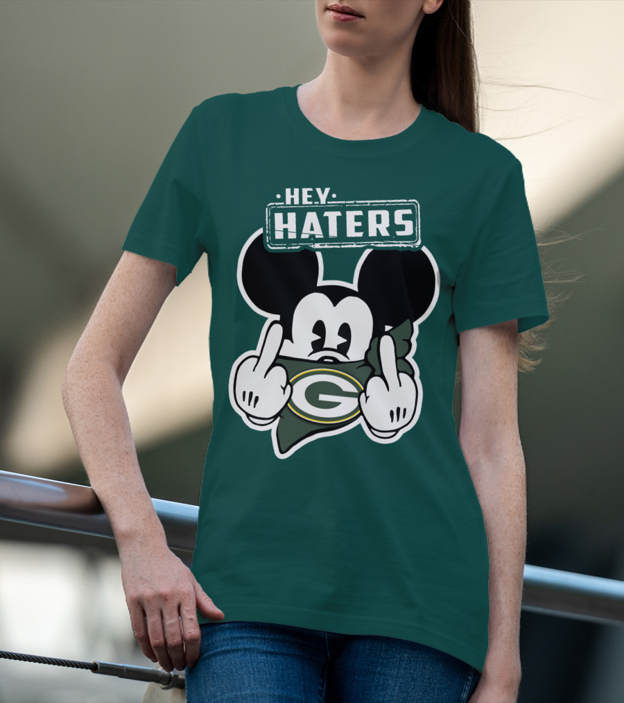Hey Haters Mick Green Bay Packers T-Shirt