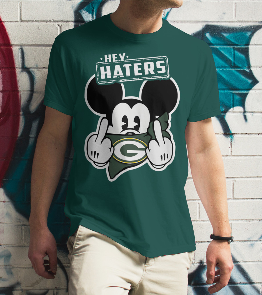 Hey Haters Mick Green Bay Packers T-Shirt