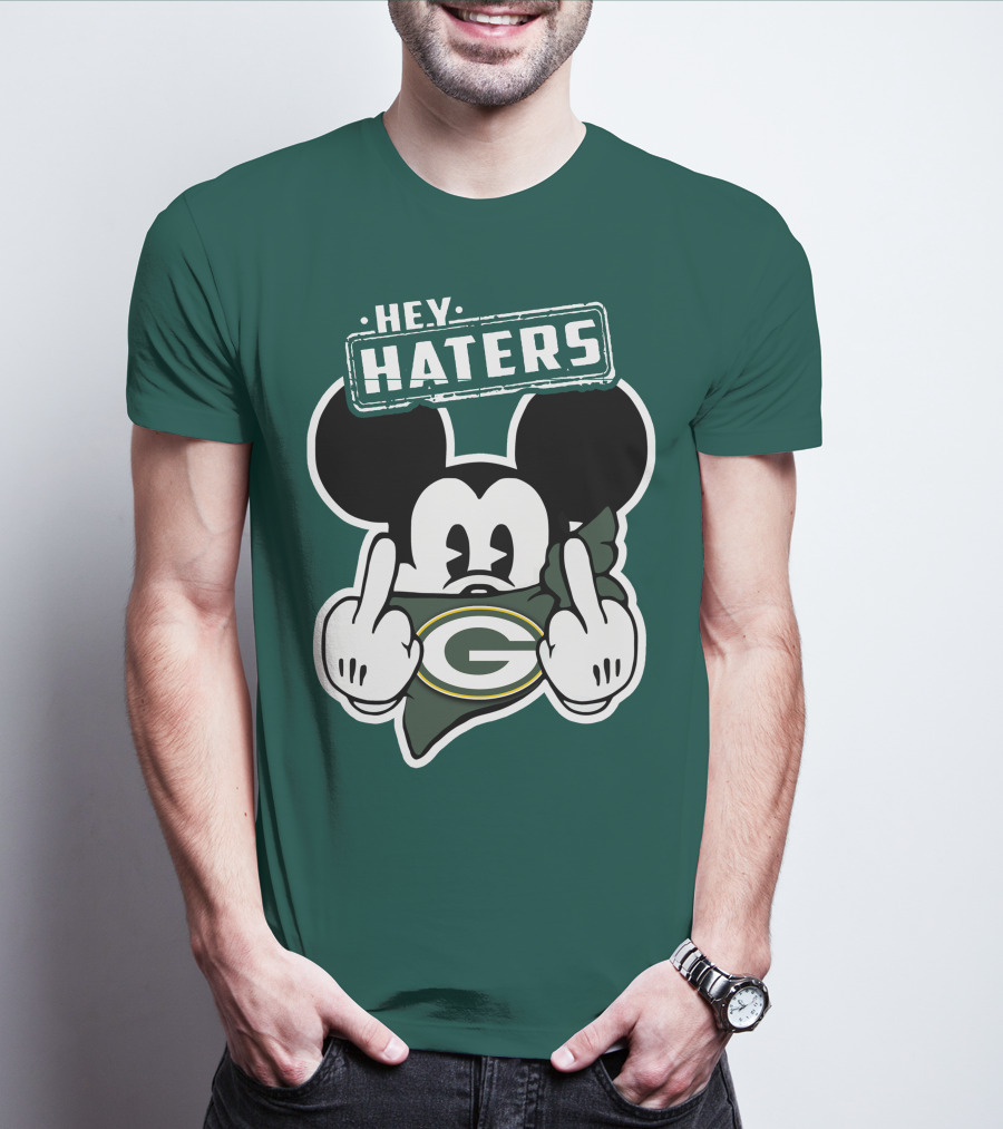 Hey Haters Mick Green Bay Packers T-Shirt