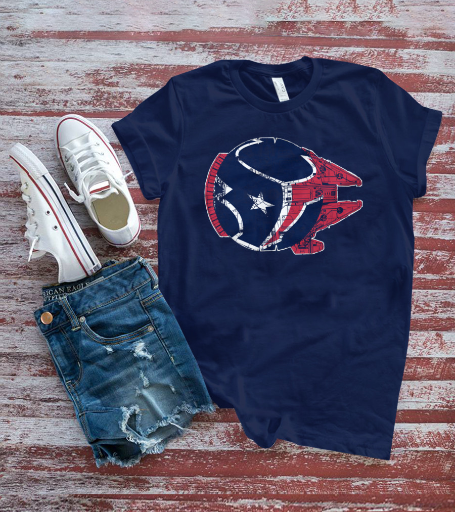 Houston Texans 76 Starship Tribute T-Shirt