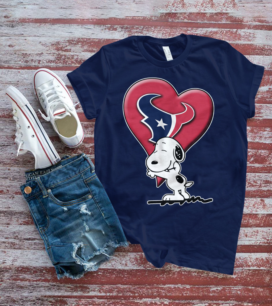 Snp Houston Texans Heart Embrace T-Shirt