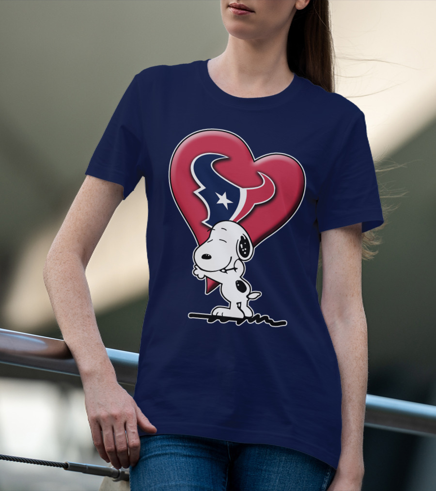Snp Houston Texans Heart Embrace T-Shirt