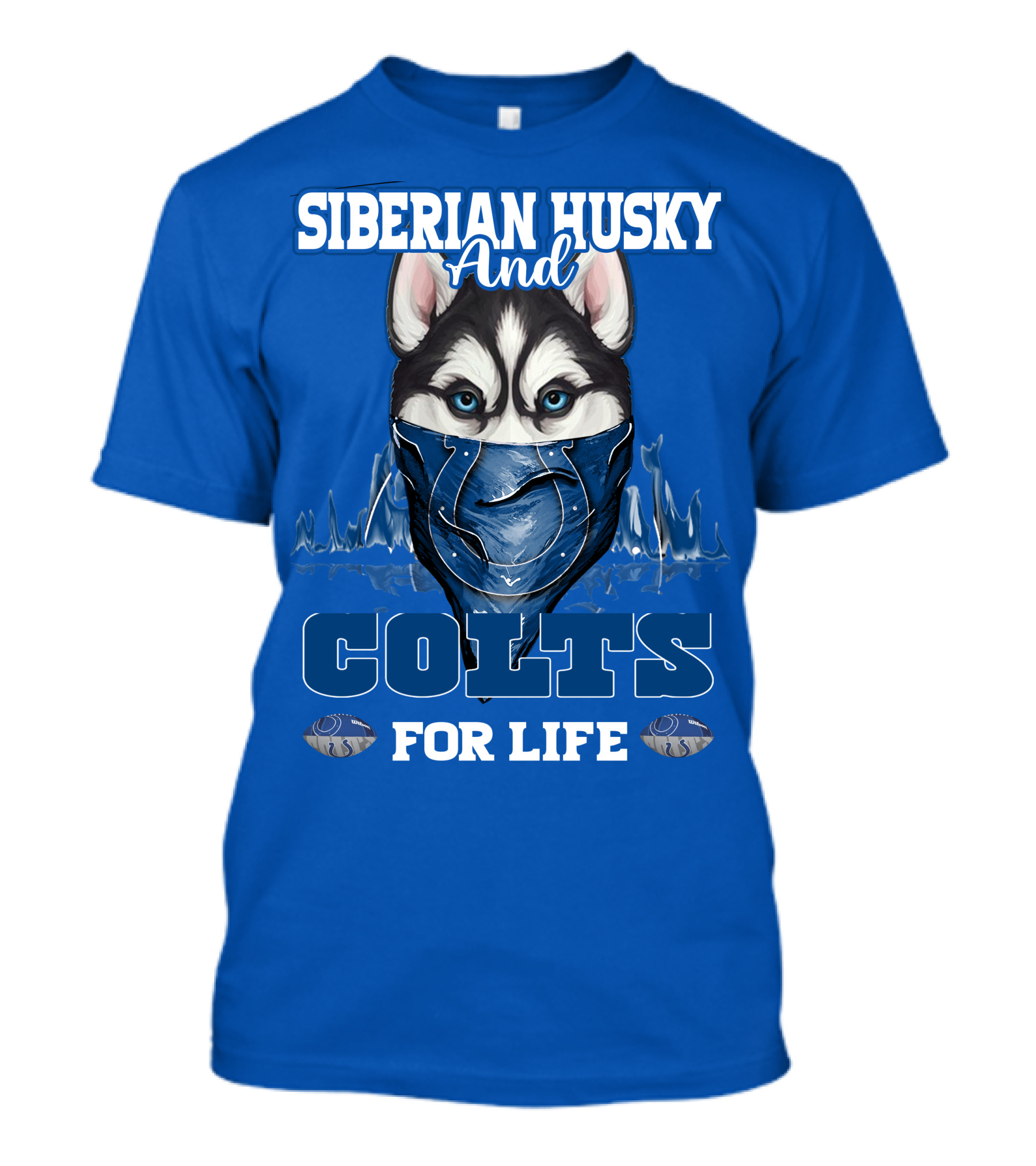 Siberian Husky And Colts For Life T-Shirt