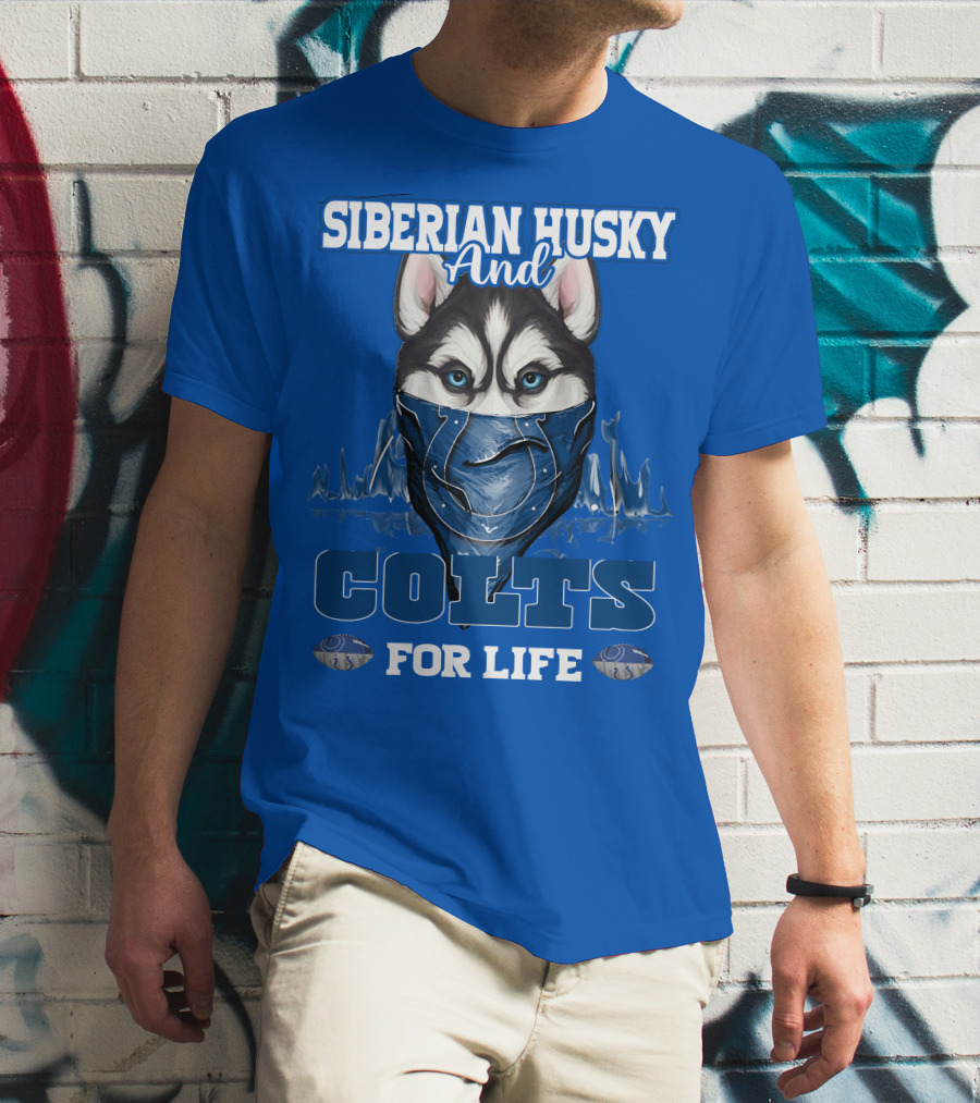Siberian Husky And Colts For Life T-Shirt