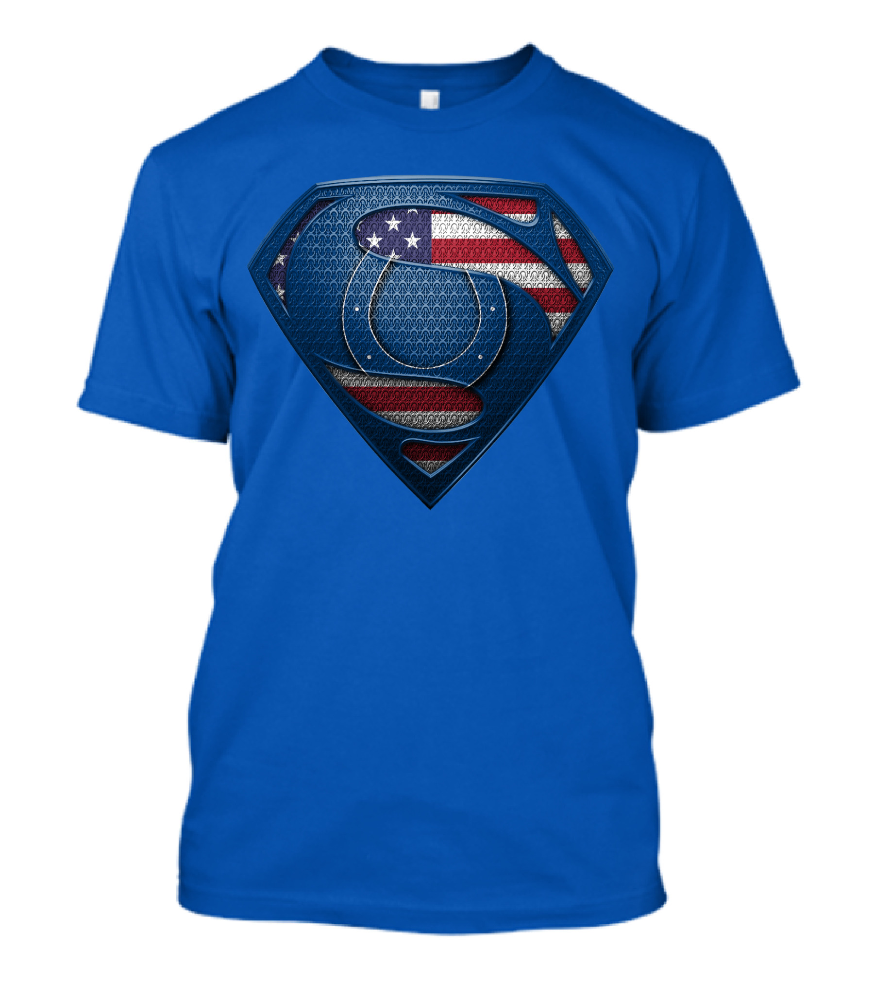 Spm Indianapolis Colts American Flag Superman T-Shirt
