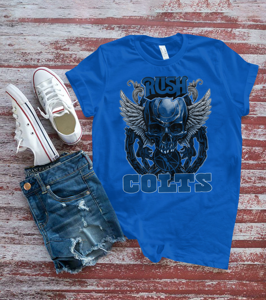 Rush Colts Skull Wings T-Shirt