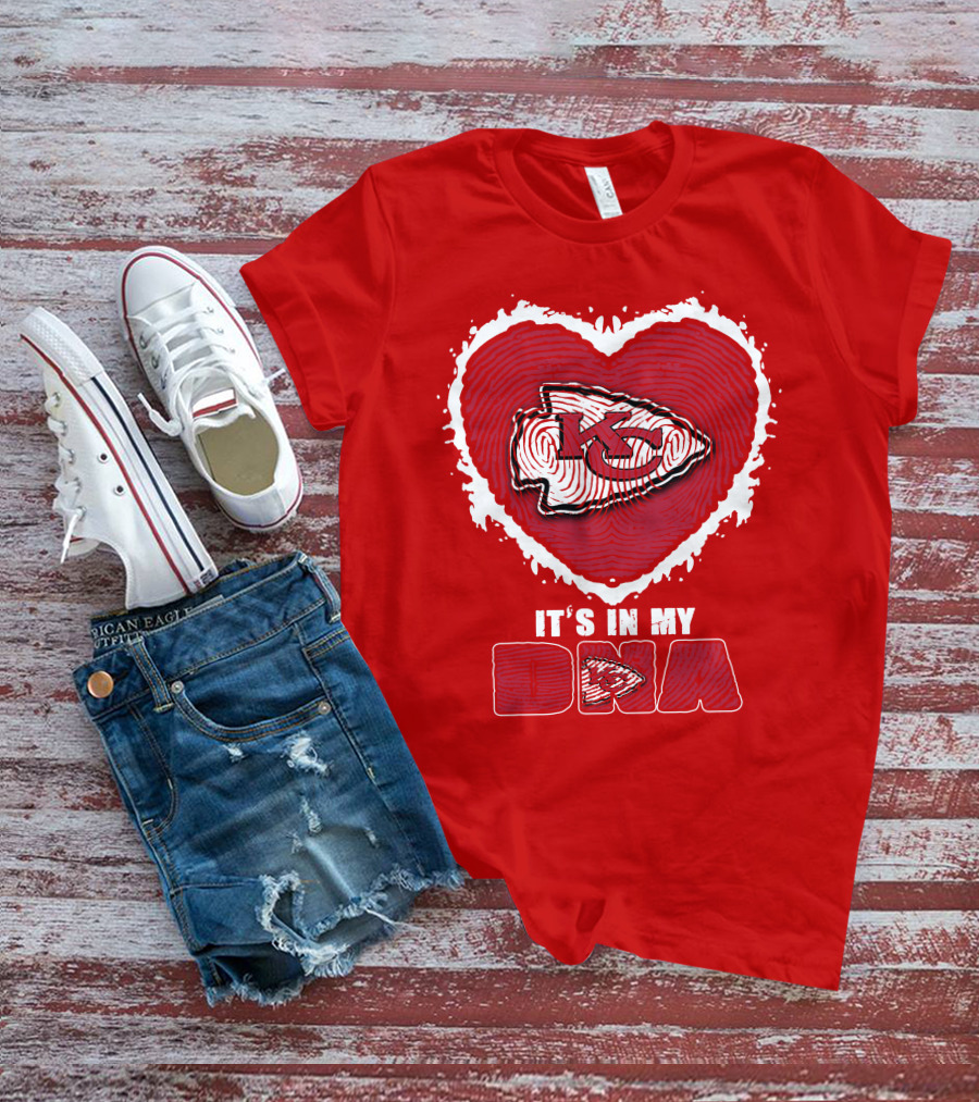 It's In My Dna Kansas City Chiefs T-Shirt