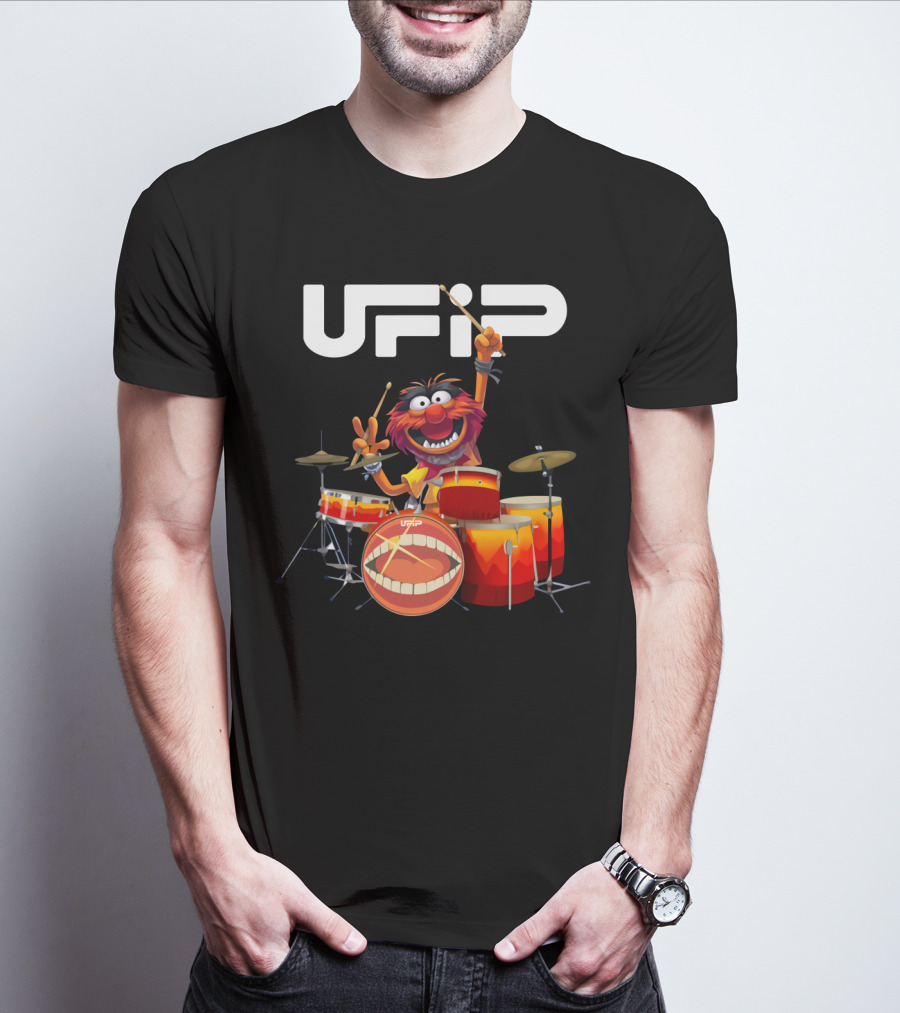 The Muppet Show Animal Playing Drums UFIP T-Shirt