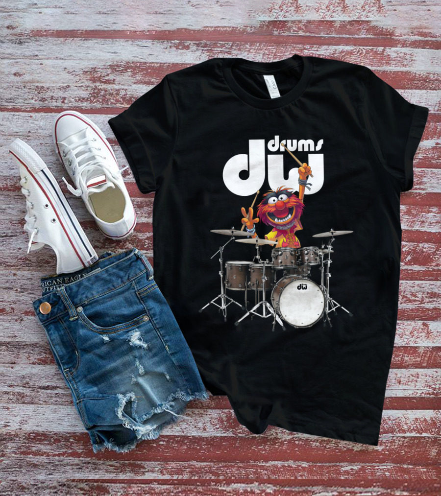 The Muppets Animal DW Drums T-Shirt