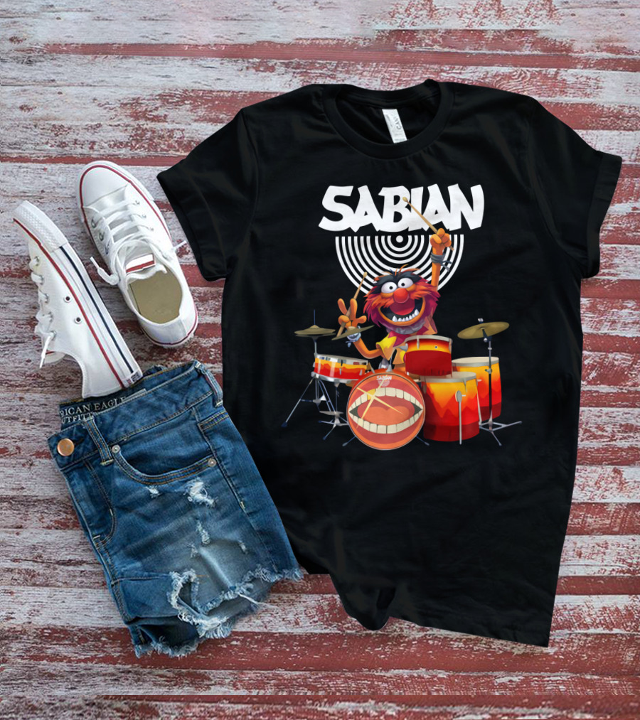 The Muppets Animal Sabian Drums T-Shirt
