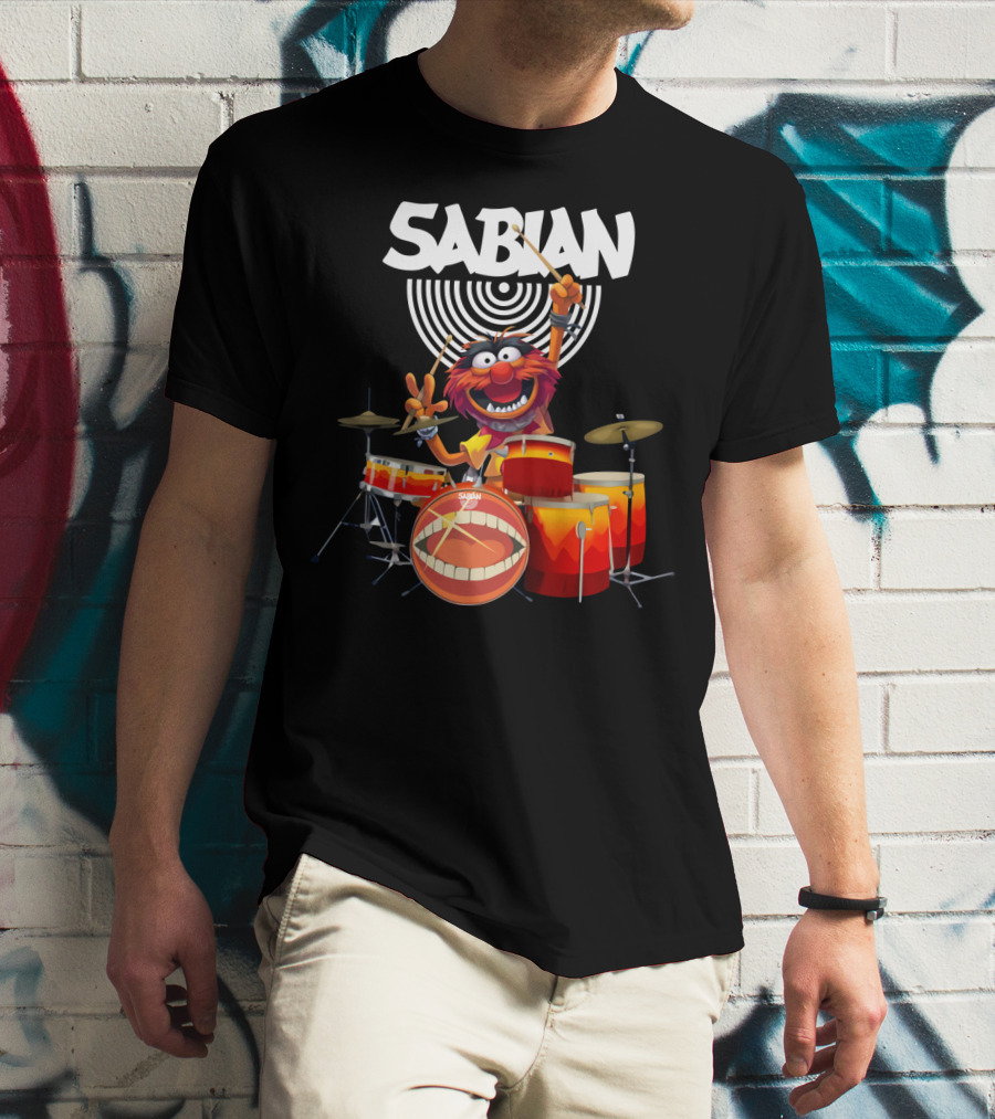 The Muppets Animal Sabian Drums T-Shirt