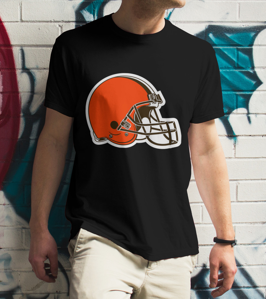Cleveland Browns Helmet T-Shirt