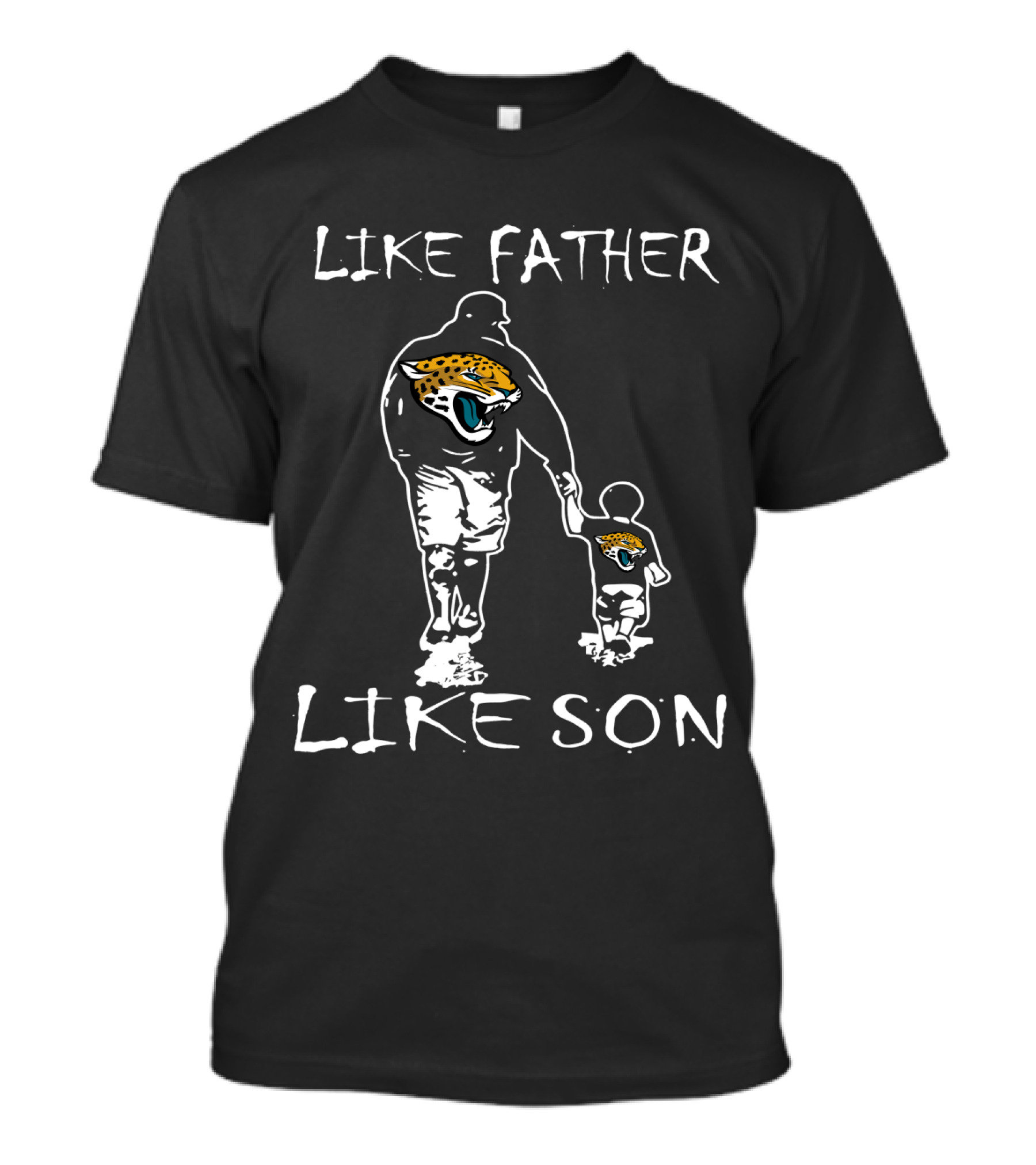 Like Father Like Son Jacksonville Jaguars Fan Bonding T-Shirt