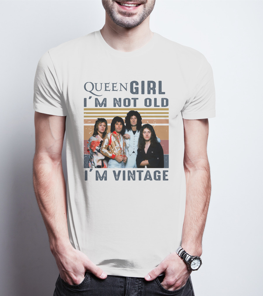 Queen Girl I'm Not Old I'm Vintage T-Shirt
