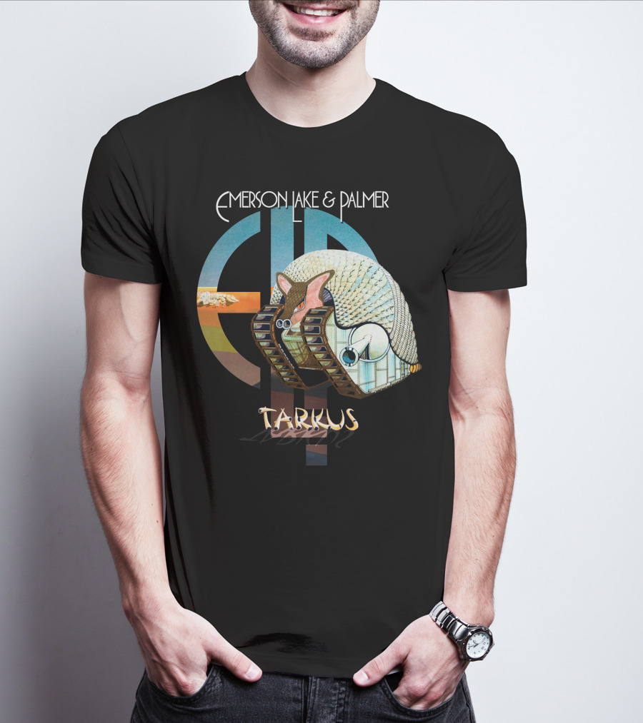 Emerson Lake And Palmer Tarkus Armadillo Tank T-Shirt
