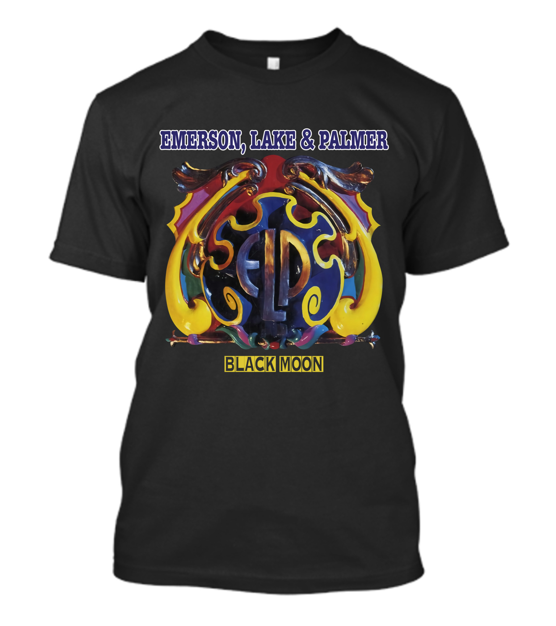 Emerson, Lake And Palmer Black Moon ELP T-Shirt