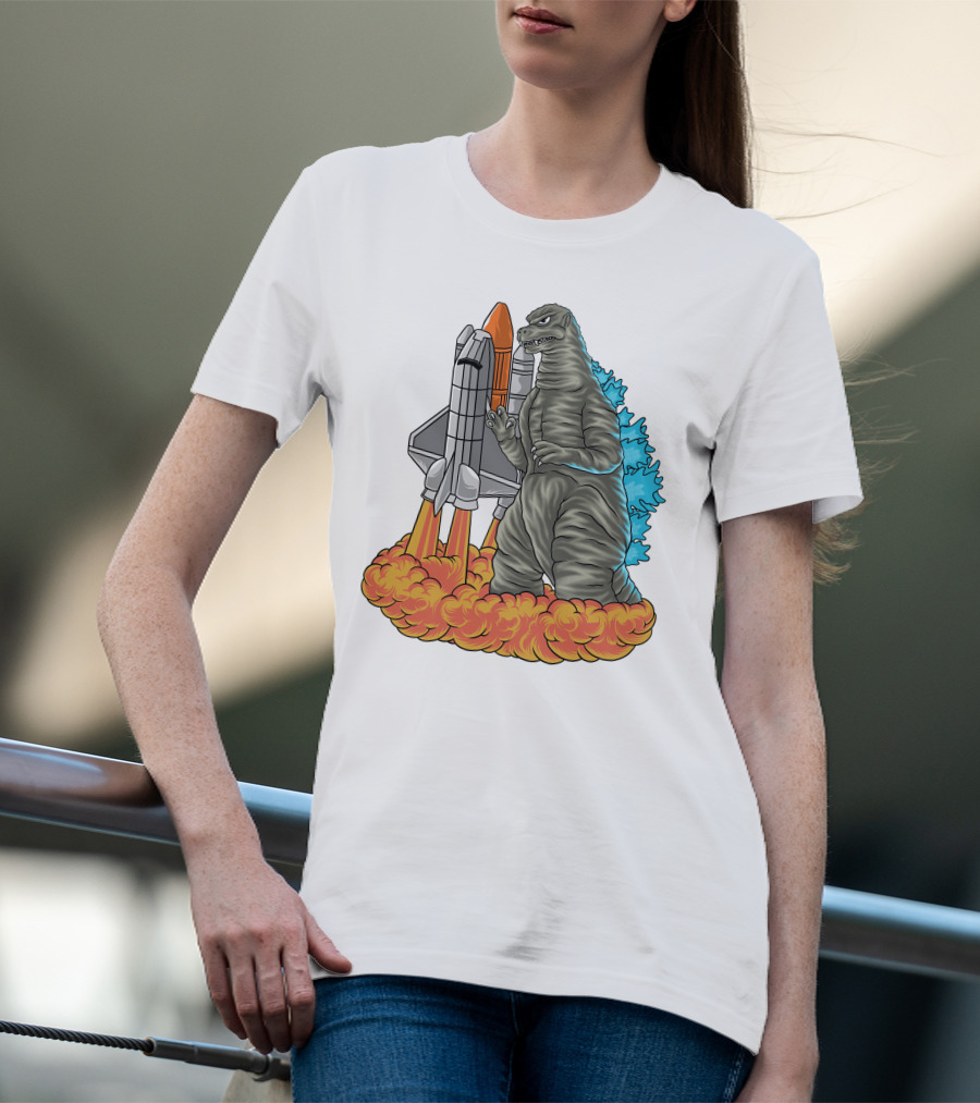 Rudal Zilla Rocket Monster Fusion T-Shirt