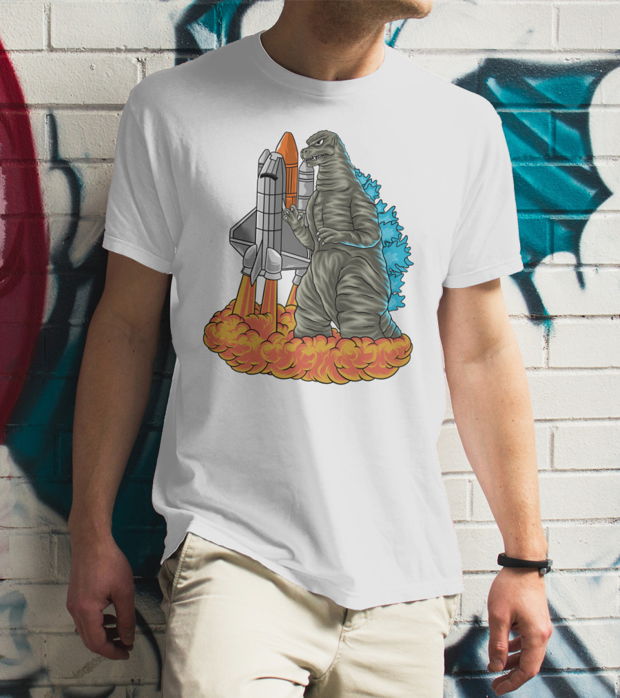 Rudal Zilla Rocket Monster Fusion T-Shirt