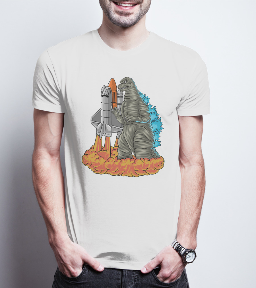 Rudal Zilla Rocket Monster Fusion T-Shirt