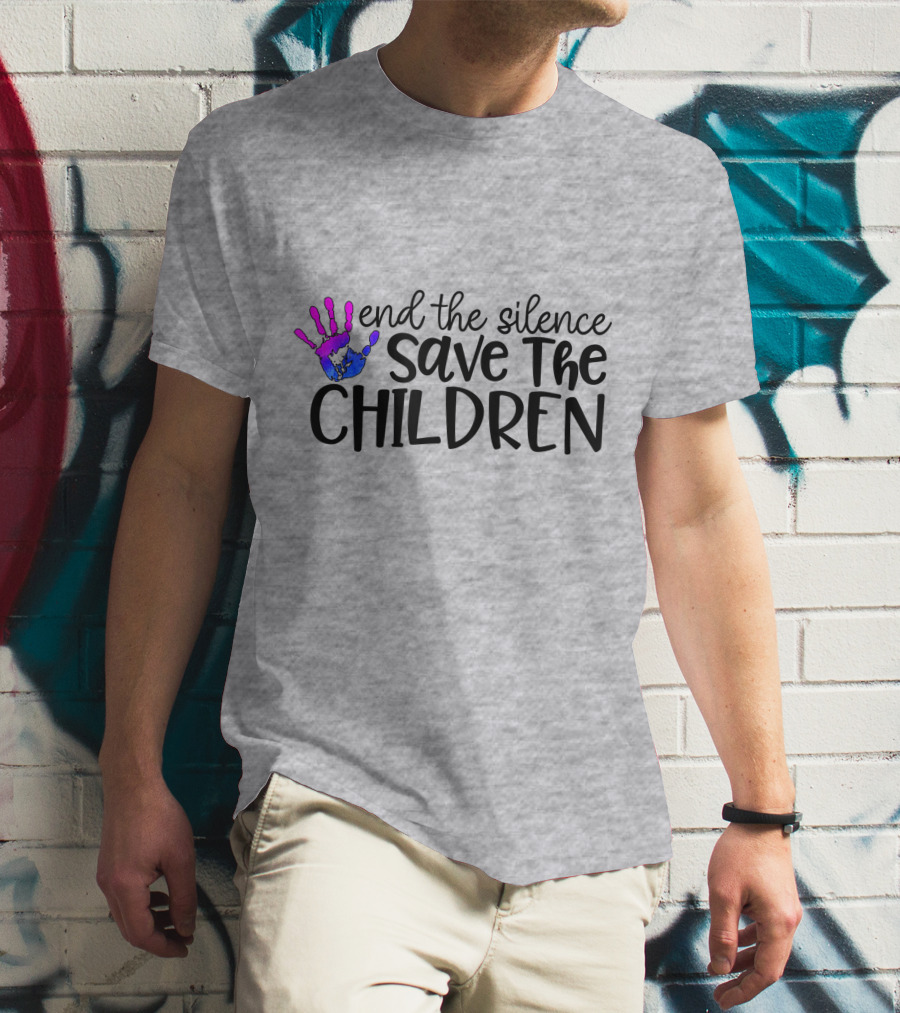 End The Silence Save The Children T-Shirt