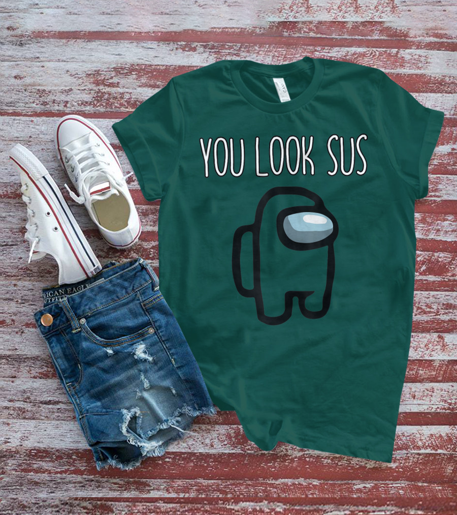 You Look Sus Among Game Us Gamer T-Shirt