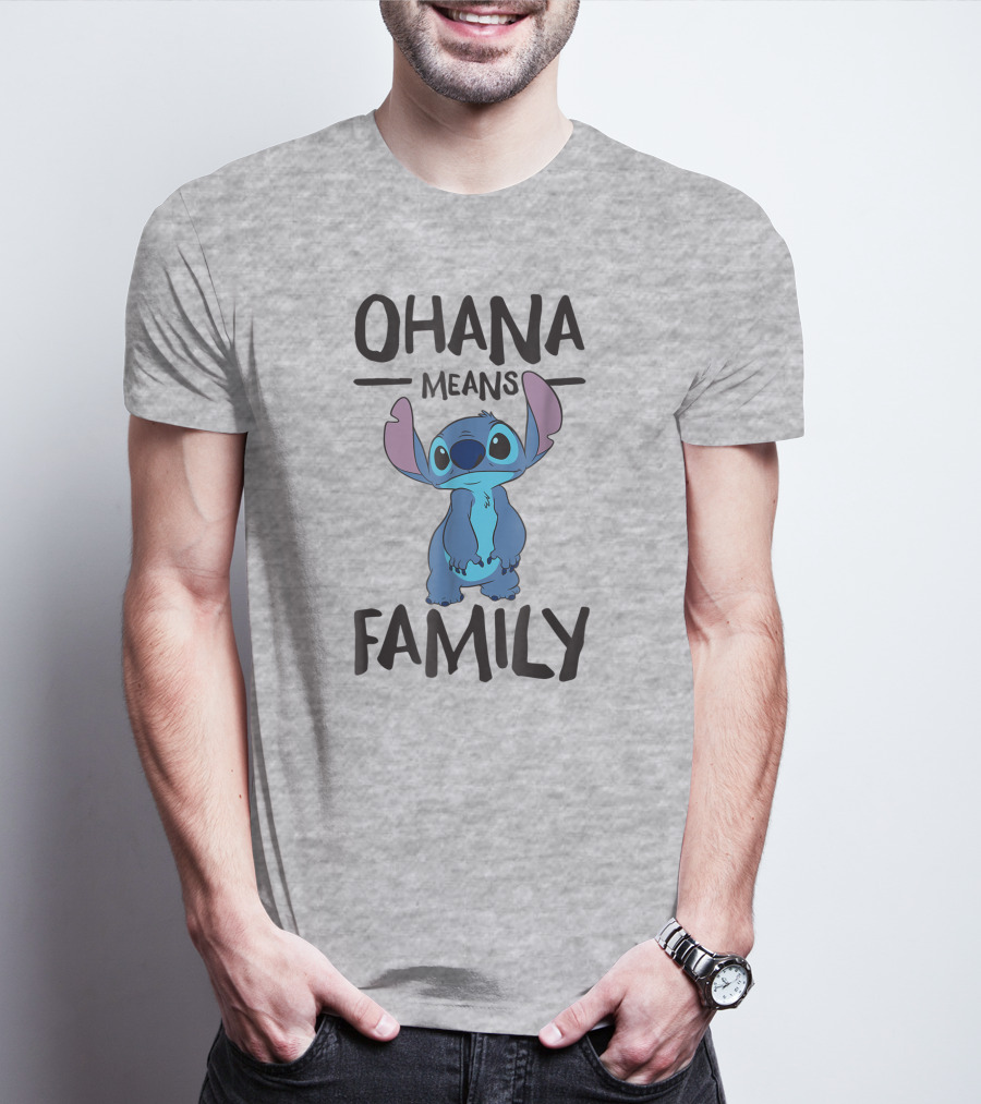 Ohana Means Family Stitch Disney T-Shirt