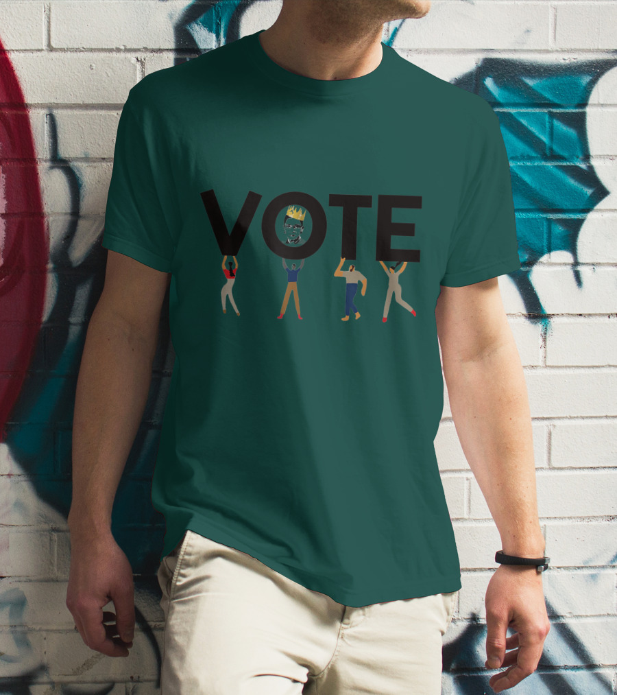 Vote Crown Carry Kings Pop T-Shirt