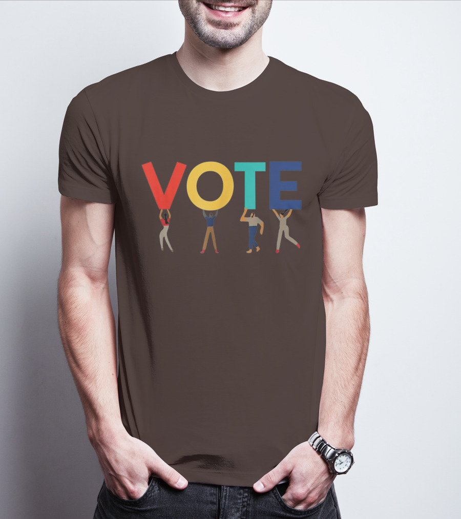 VOTE Patriotic United Colors Representation T-Shirt