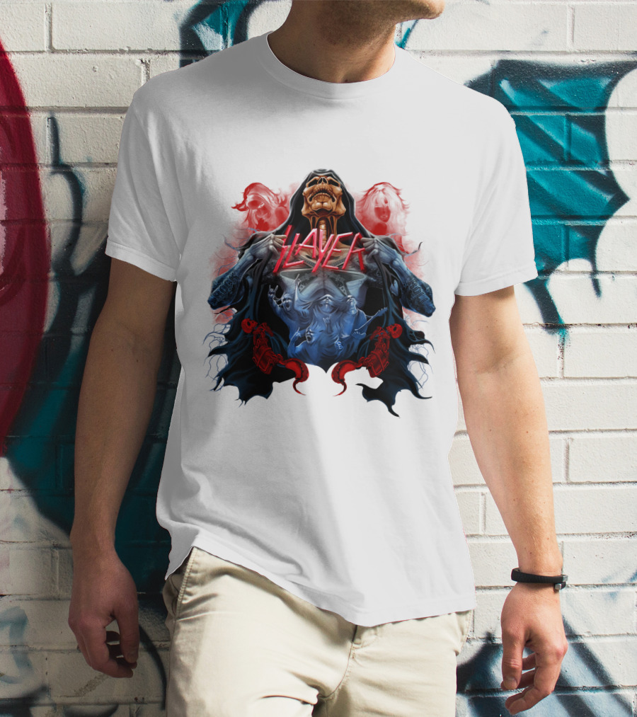 Slayer Band Grim Reaper Artwork DH 89 T-Shirt