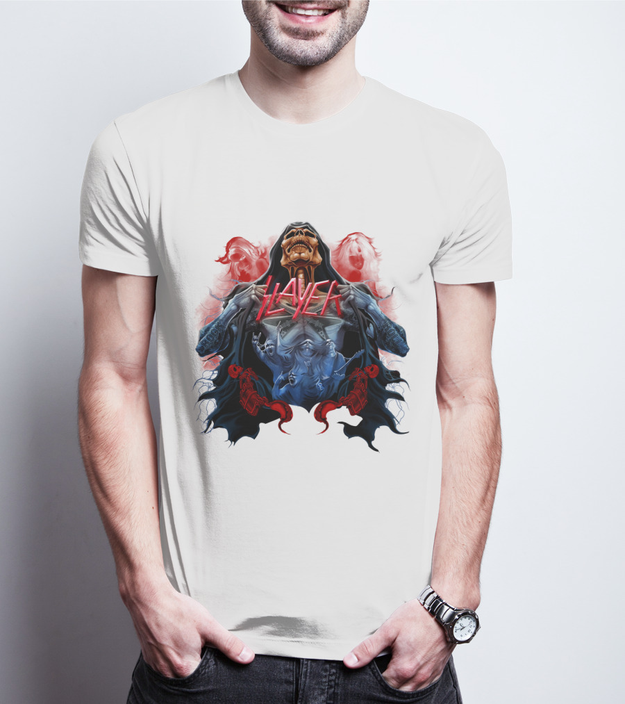 Slayer Band Grim Reaper Artwork DH 89 T-Shirt