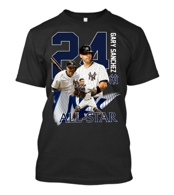 New York Yankees Gary Sanchez 24 All-Star T-Shirt