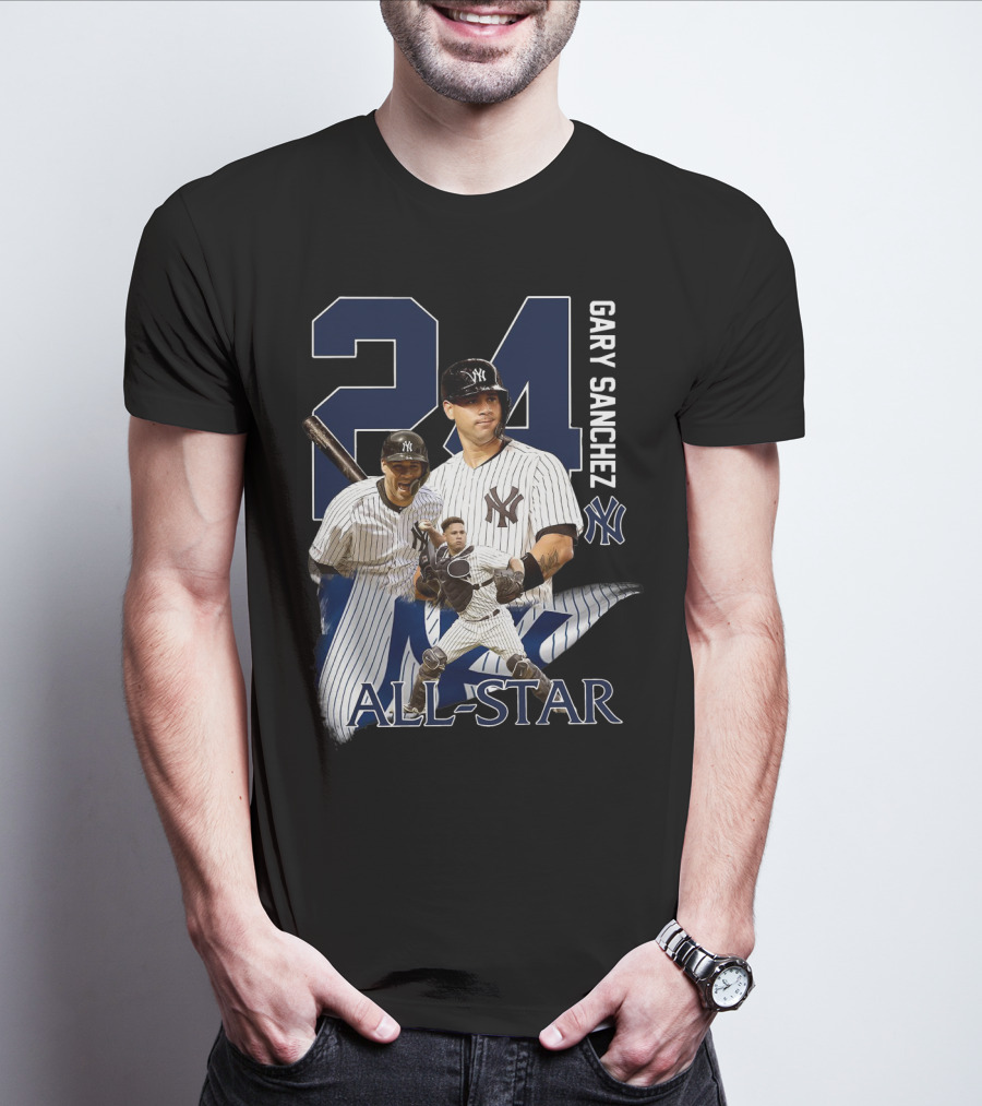 New York Yankees Gary Sanchez 24 All-Star T-Shirt